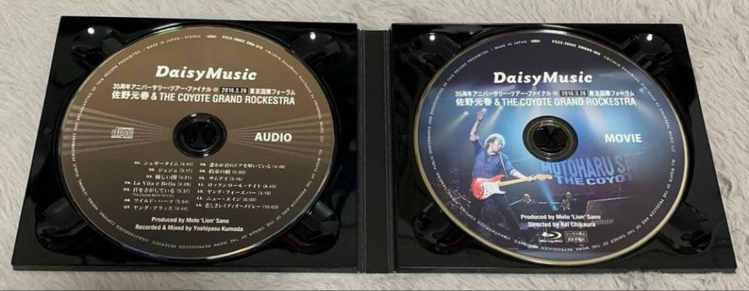 【BD/CD極美品】佐野元春&COYOTE GRAND ROCKESTRA限定盤