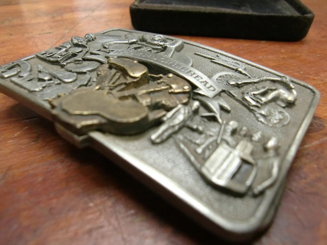 1983 ハーレーダビッドソン.バックル.1936ナックルヘット（当時物