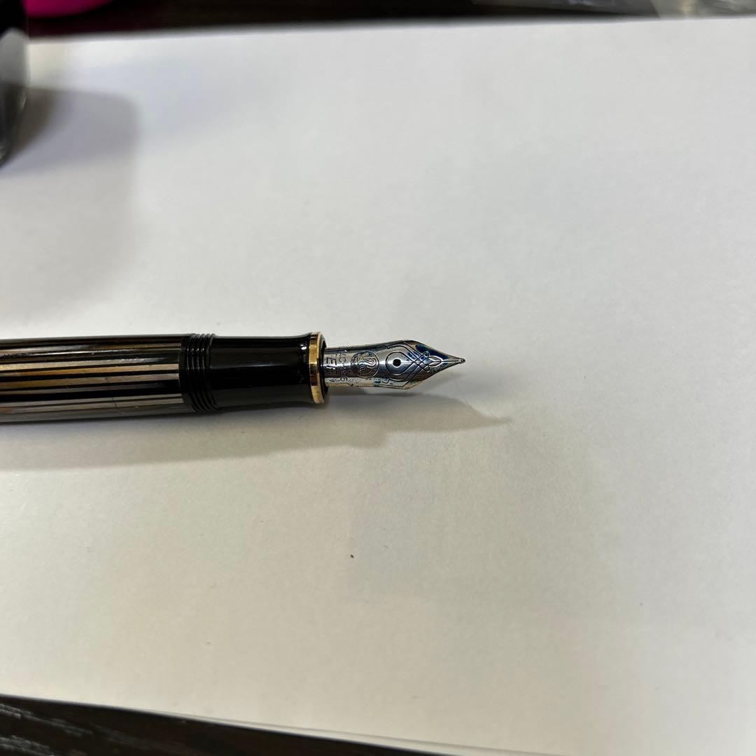 Pelikan ペリカン　スーべレーン　M400 茶縞　EF