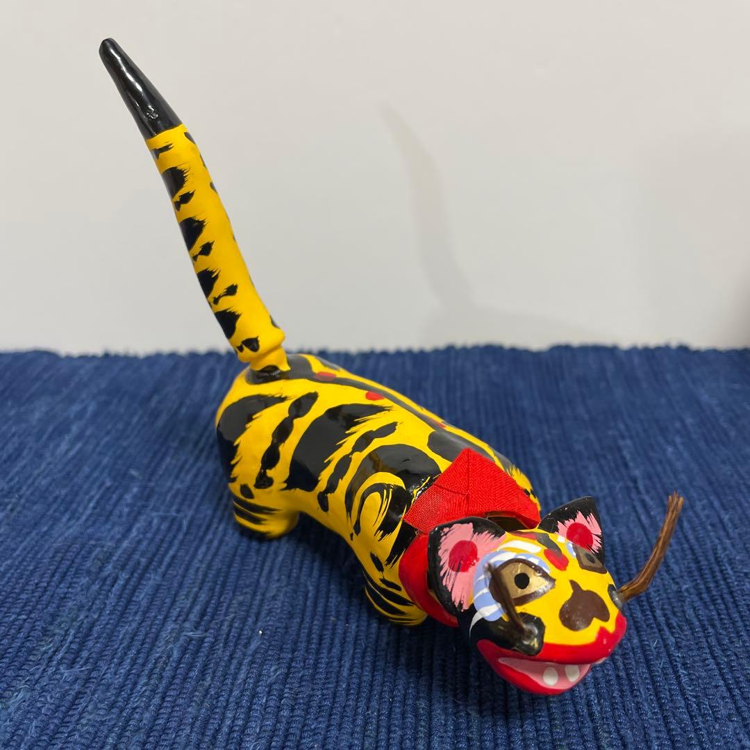 島根県 出雲の郷土玩具 張子虎