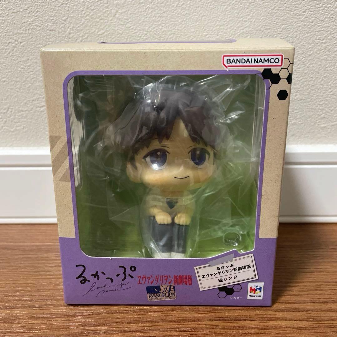 るかっぷ　エヴァンゲリオン　碇シンジ 渚カヲル フィギュア　特典座布団付き