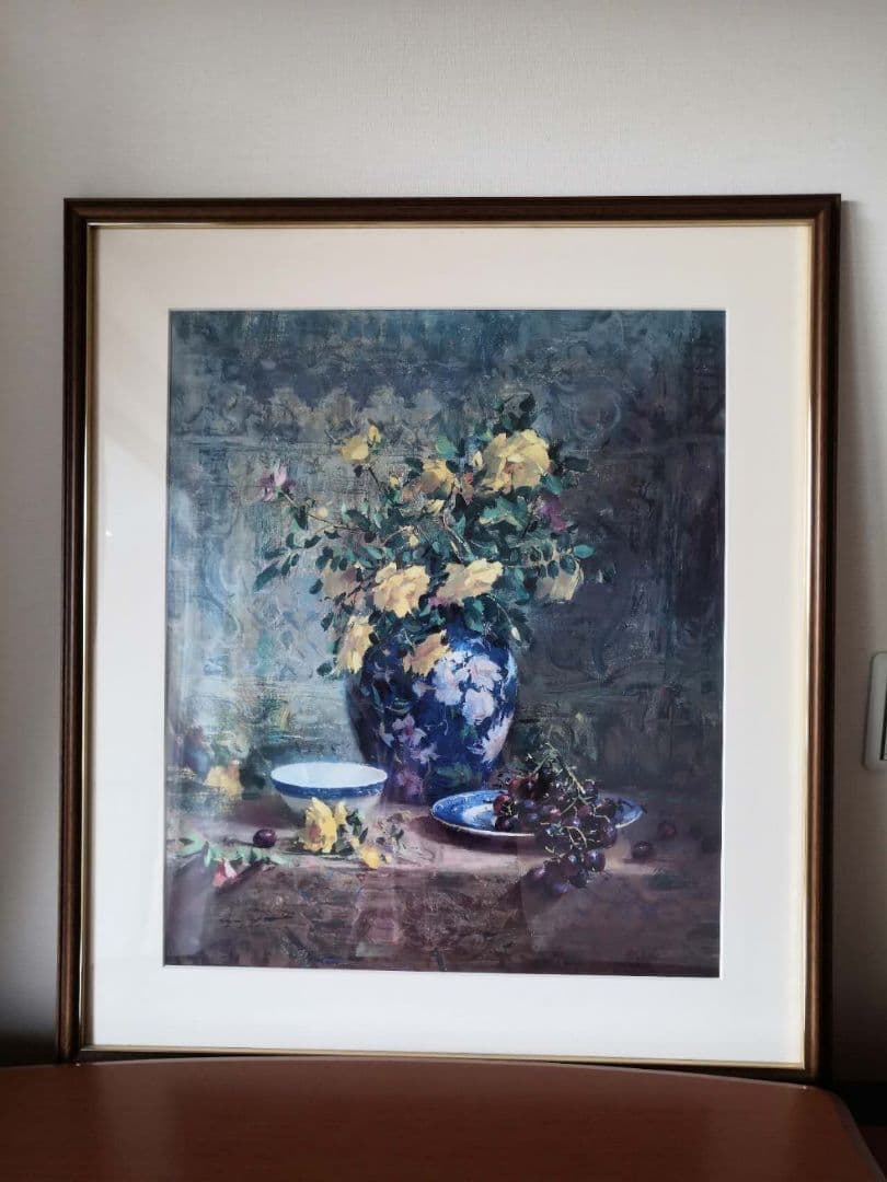 絵画 yellow roses by del gish