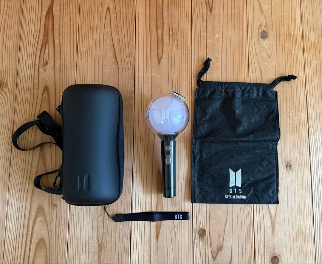 BTS ペンライト アミボム ver.4 MOS 公式 + アミボムケース