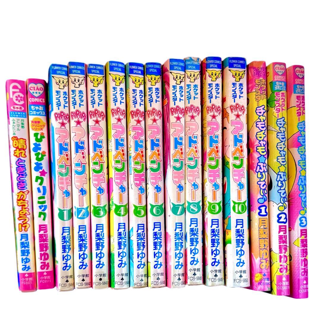 月梨野ゆみ作品15冊セット