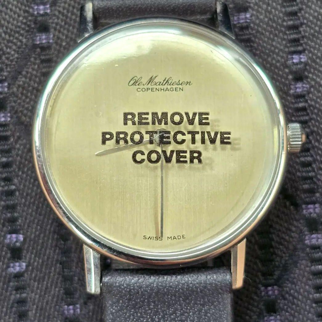 ole mathiesen オーレマティーセン時計　28mm 新しいバッテリー