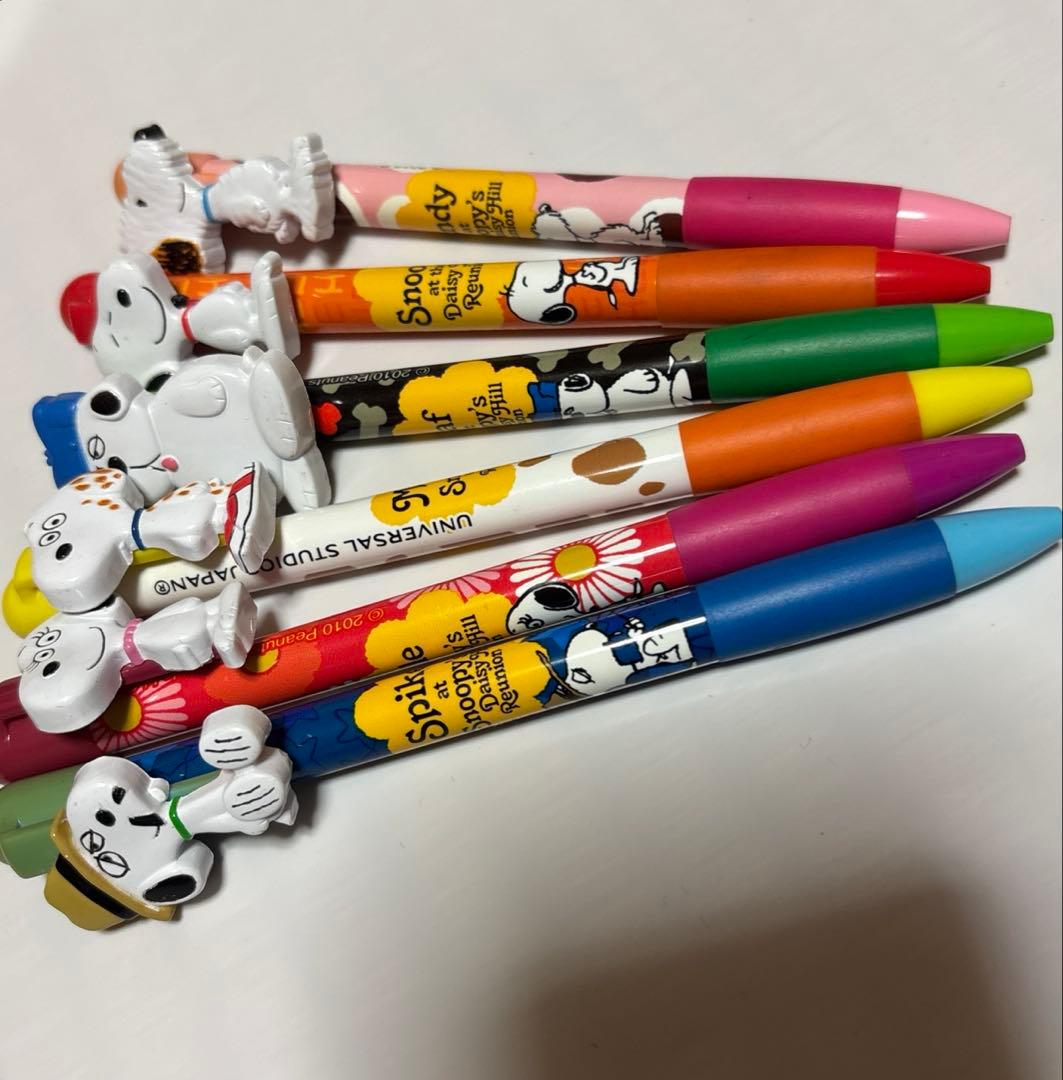 レア スヌーピー ボールペン 6本セット