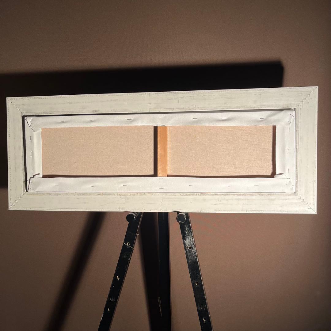 ★秀作★ 手描き油絵 クロード・モネ 睡蓮 肉筆絵画 額付き インテリア 油彩画