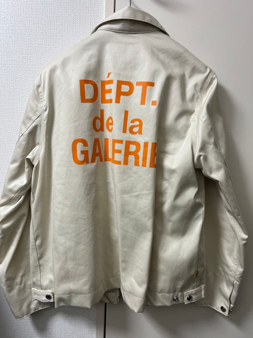GALLERY DEPT.23AWコットンツイルジャケット ロゴ スイングトップ