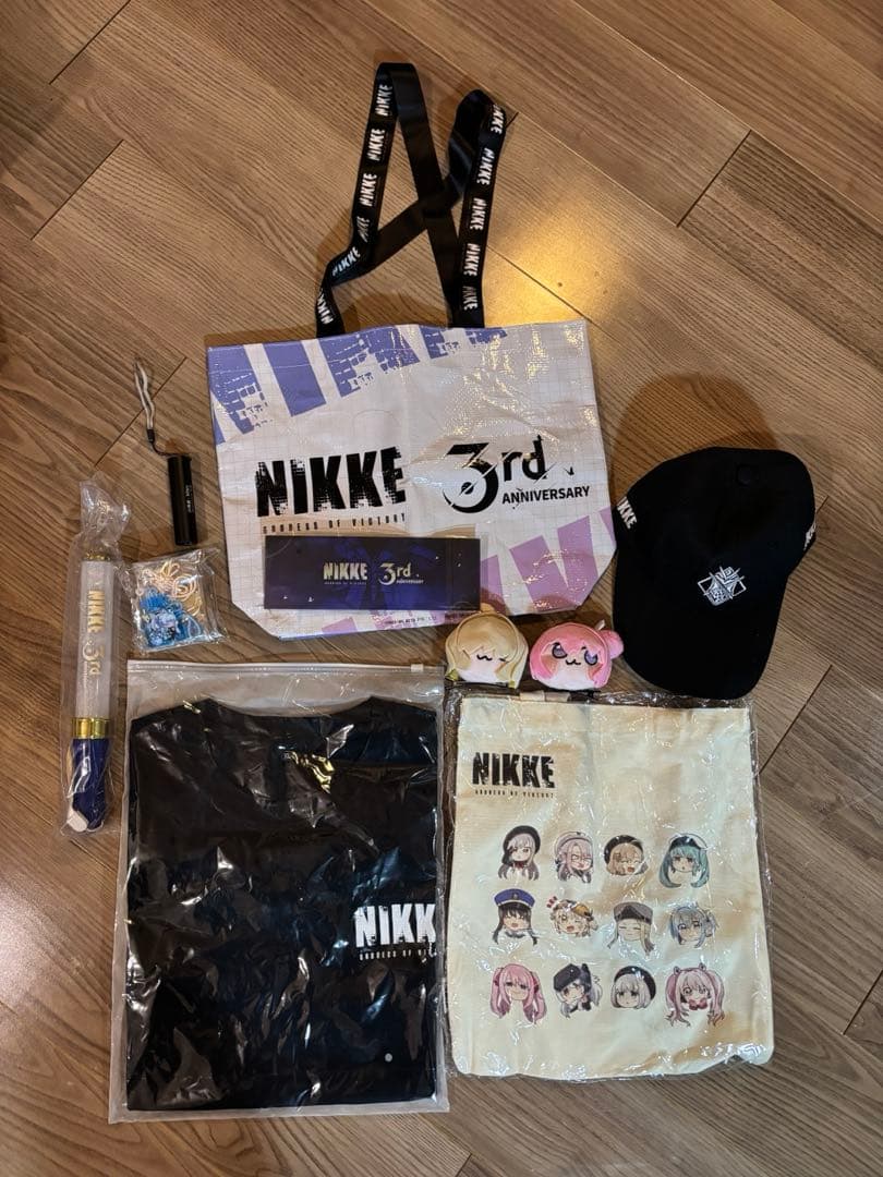勝利の女神 NIKKE 3周年 生放送 来場者特典 +おまけ