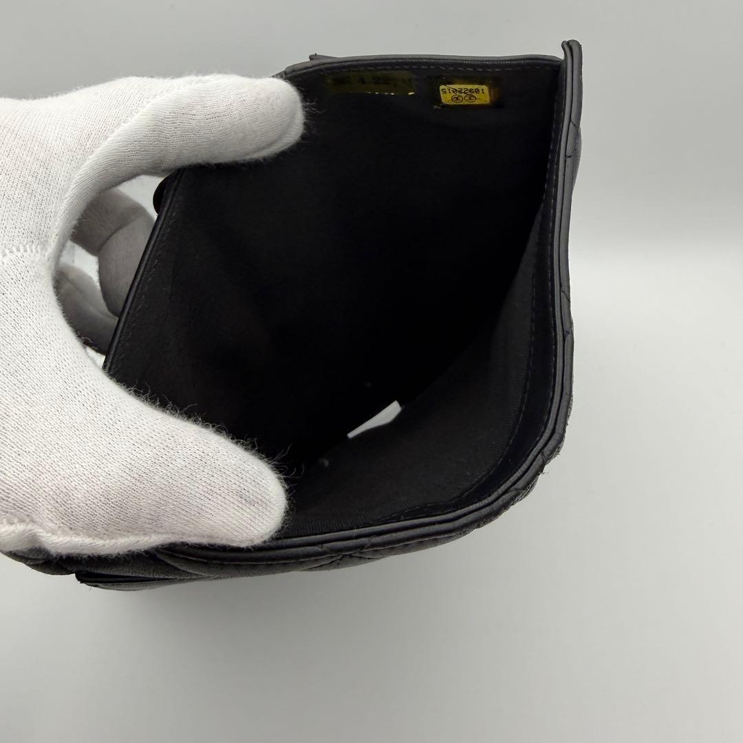 CHANEL シャネル 財布 マトラッセ フラップウォレット 三つ折り