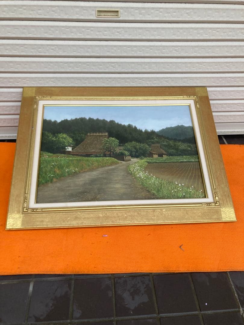 初夏の丹波路　身野　友之　額サイズ約58×77㎝