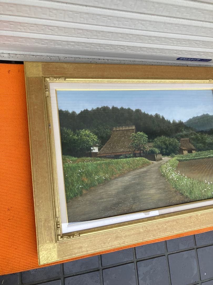 初夏の丹波路　身野　友之　額サイズ約58×77㎝