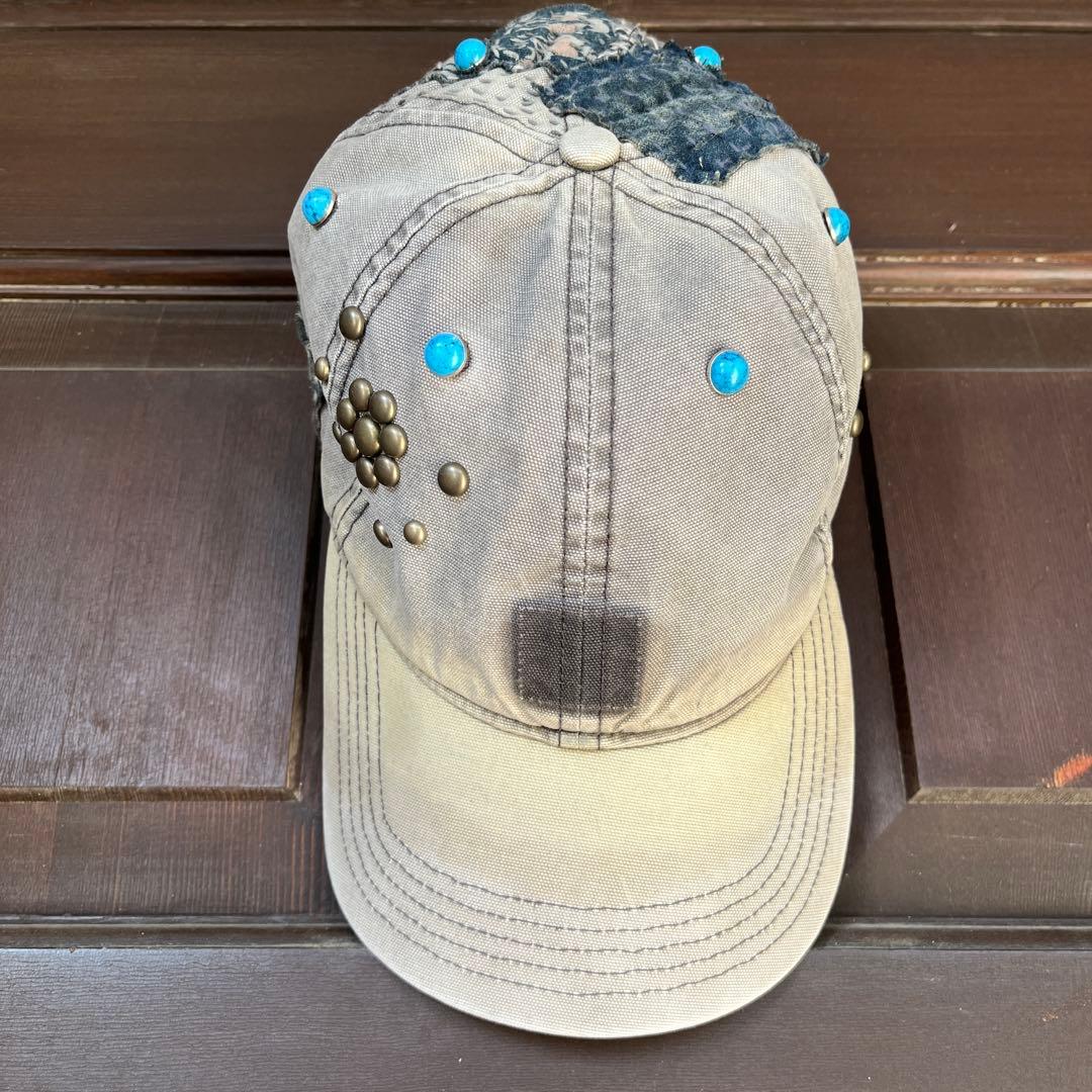 SASHIKO BORO CAP Carhartt 襤褸　カーハート　刺し子