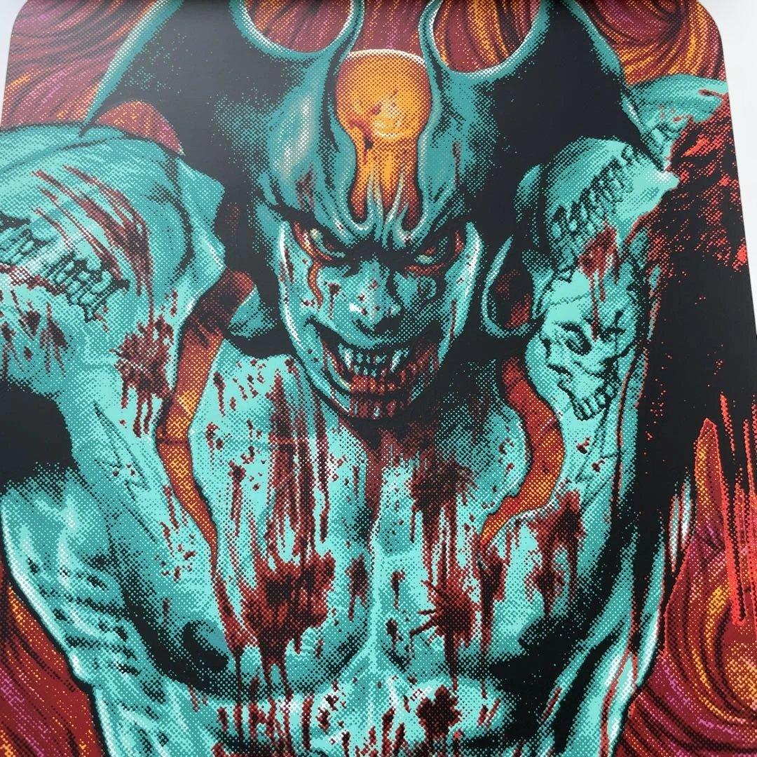 ロッキンジェリービーン　デビルマン　ポスター　1st press版　グリーン