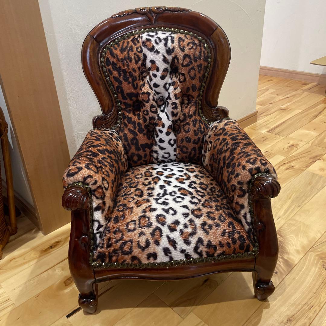 美品　プリンセスチェア　マホガニー　ドール ドールチェア