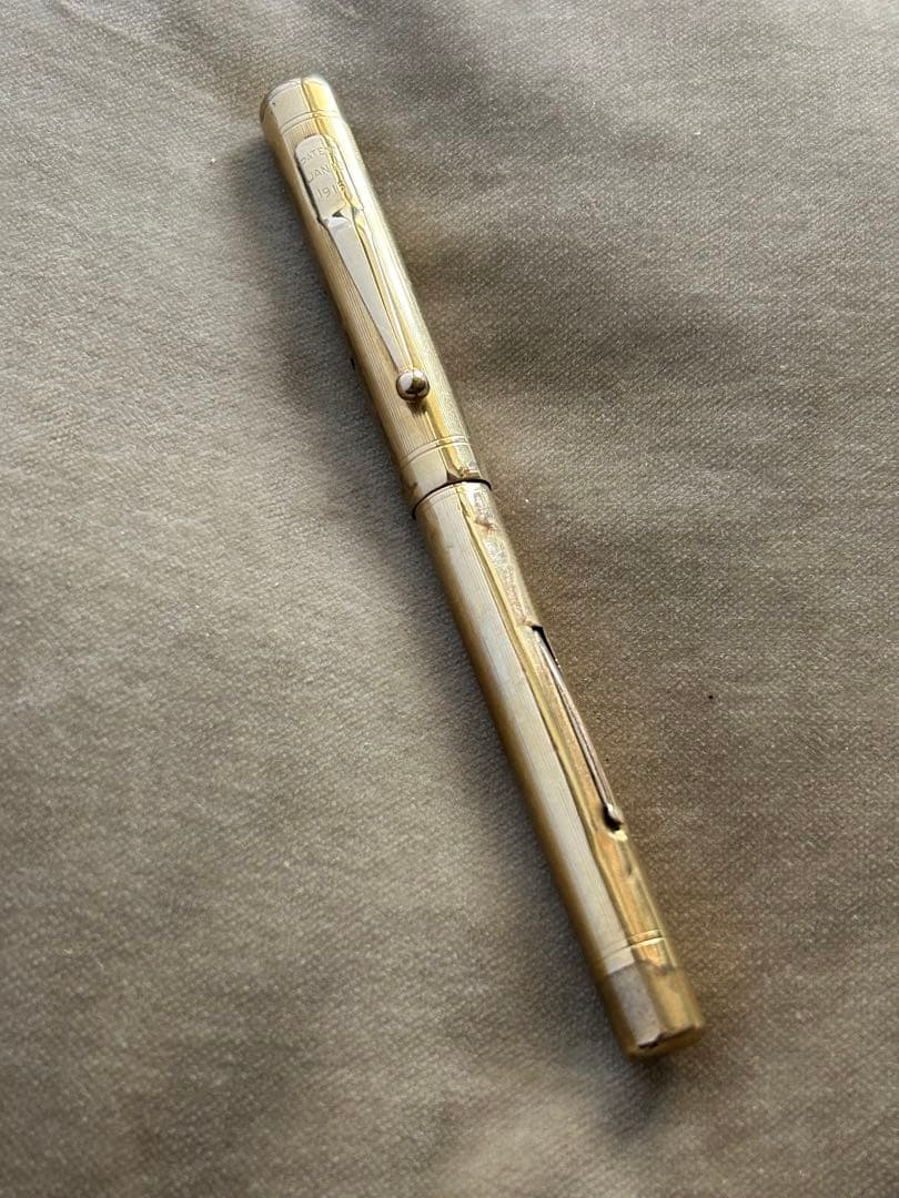 スワン/Swan Mabie Todd & Co. 万年筆 ペン先14CT 金