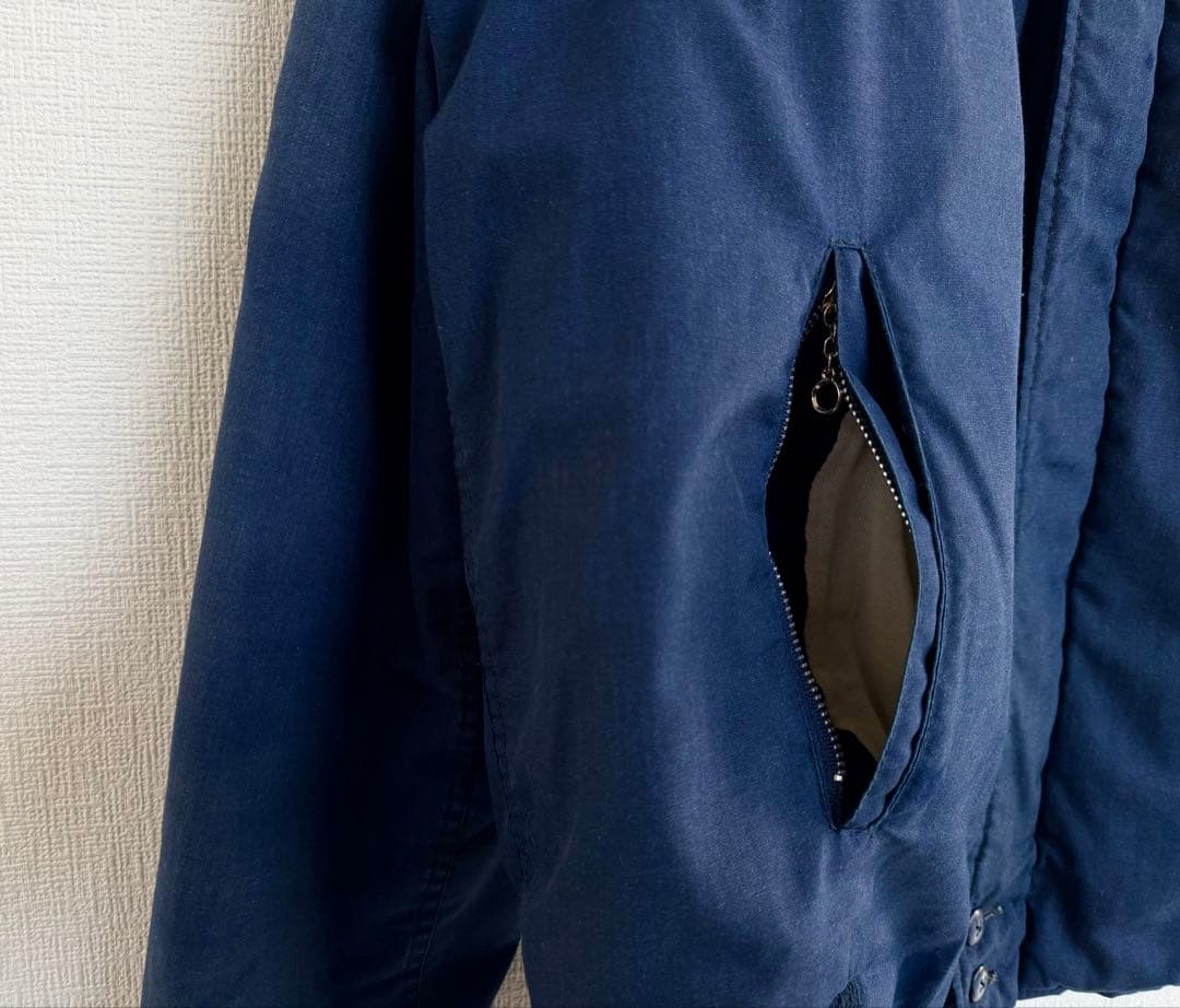 超スペシャル 70s ダービーオブサンフランシスコ ジャケット 38 Mネイビー