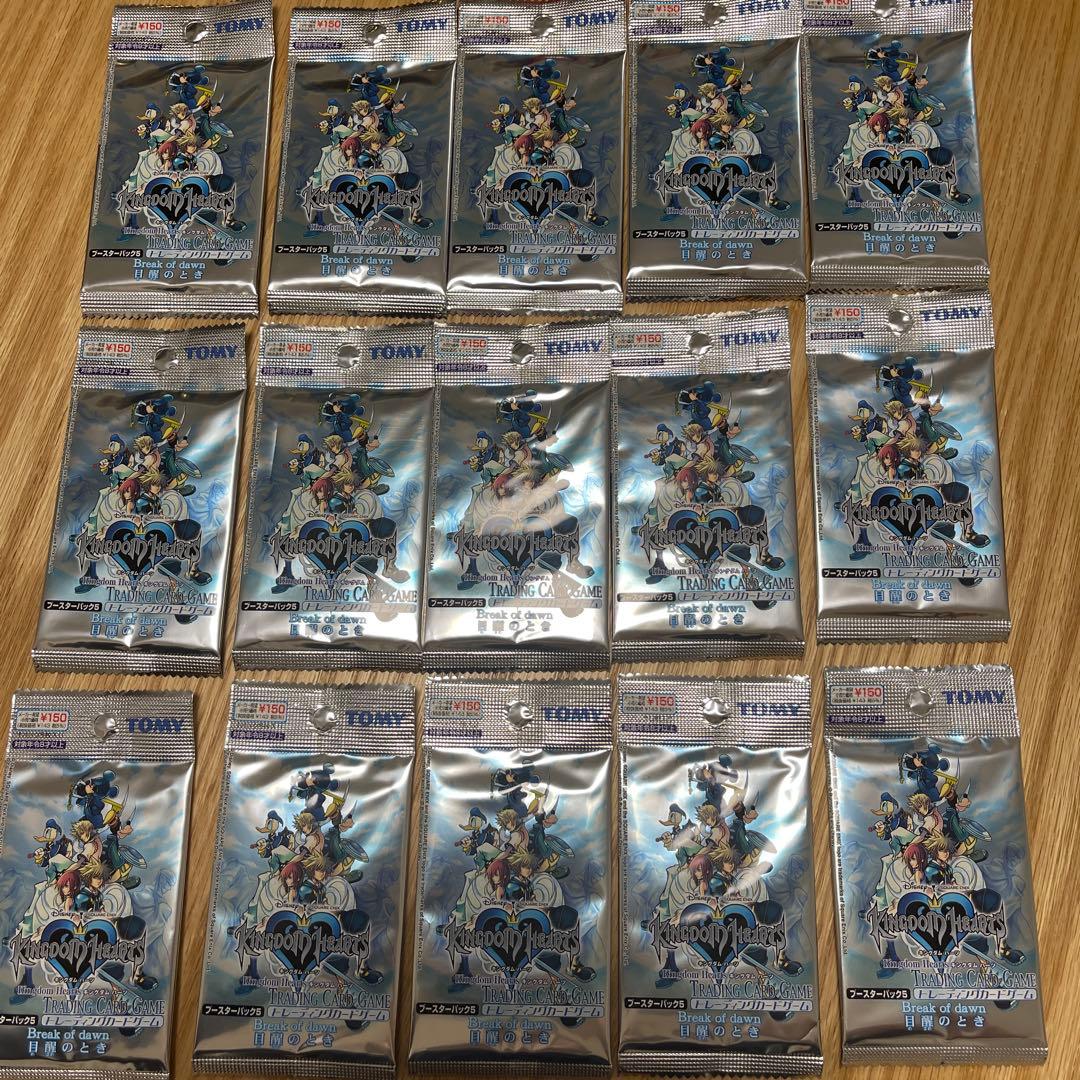 キングダムハーツtcg ブースターパック5 目覚めのとき　15パック【2947