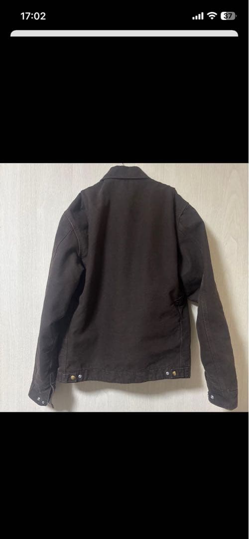 カ*ア様 Carhartt ブラウン　デトロイトジャケット　Mサイズ
