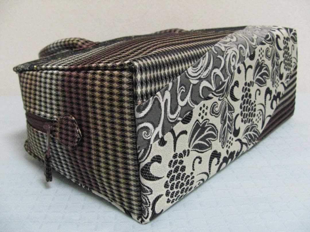 新同★銀座 ぜん屋 ボストン型バッグ 利休バッグ 和装バッグ