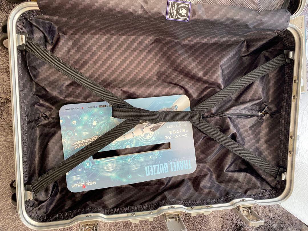 レジェンドウォーカー　65L TRAVEL BUZZER TSAロック搭載