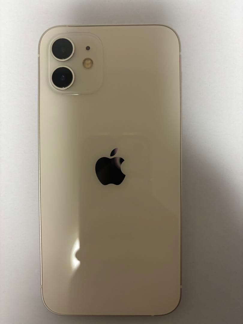 【美品】iPhone 12 64GB ホワイト　値下げ可能
