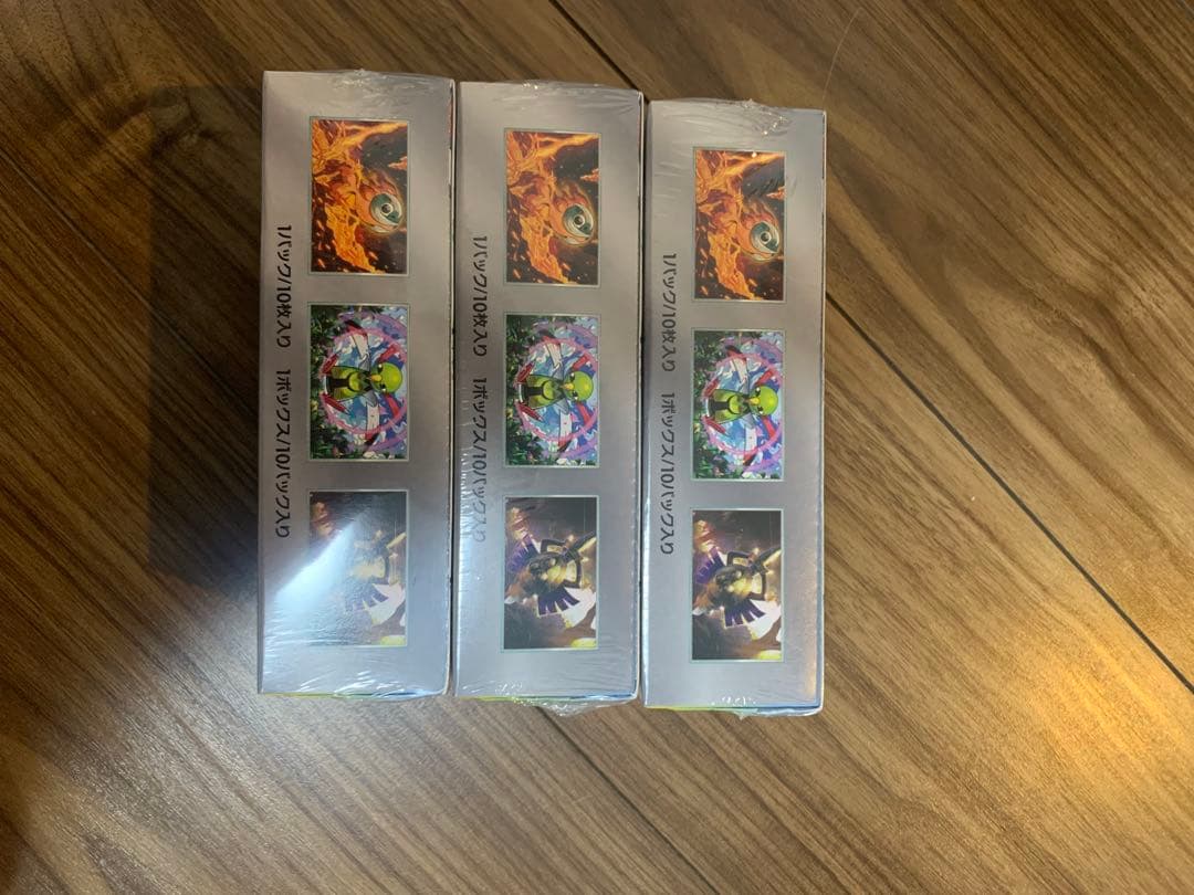 テラスタルフェスex シュリンク付き　未開封　3BOX