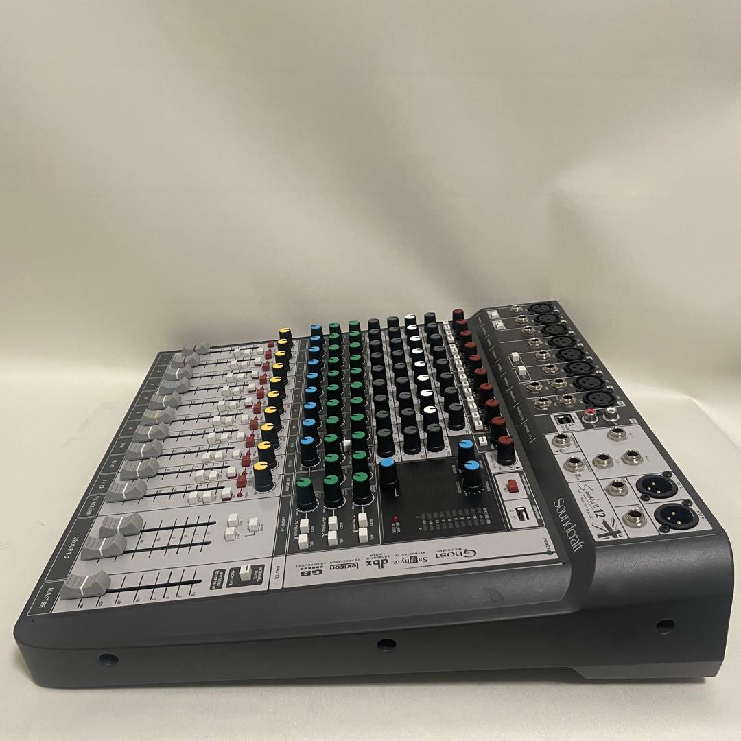 動作品 Soundcraft Signature12 アナログミキサー