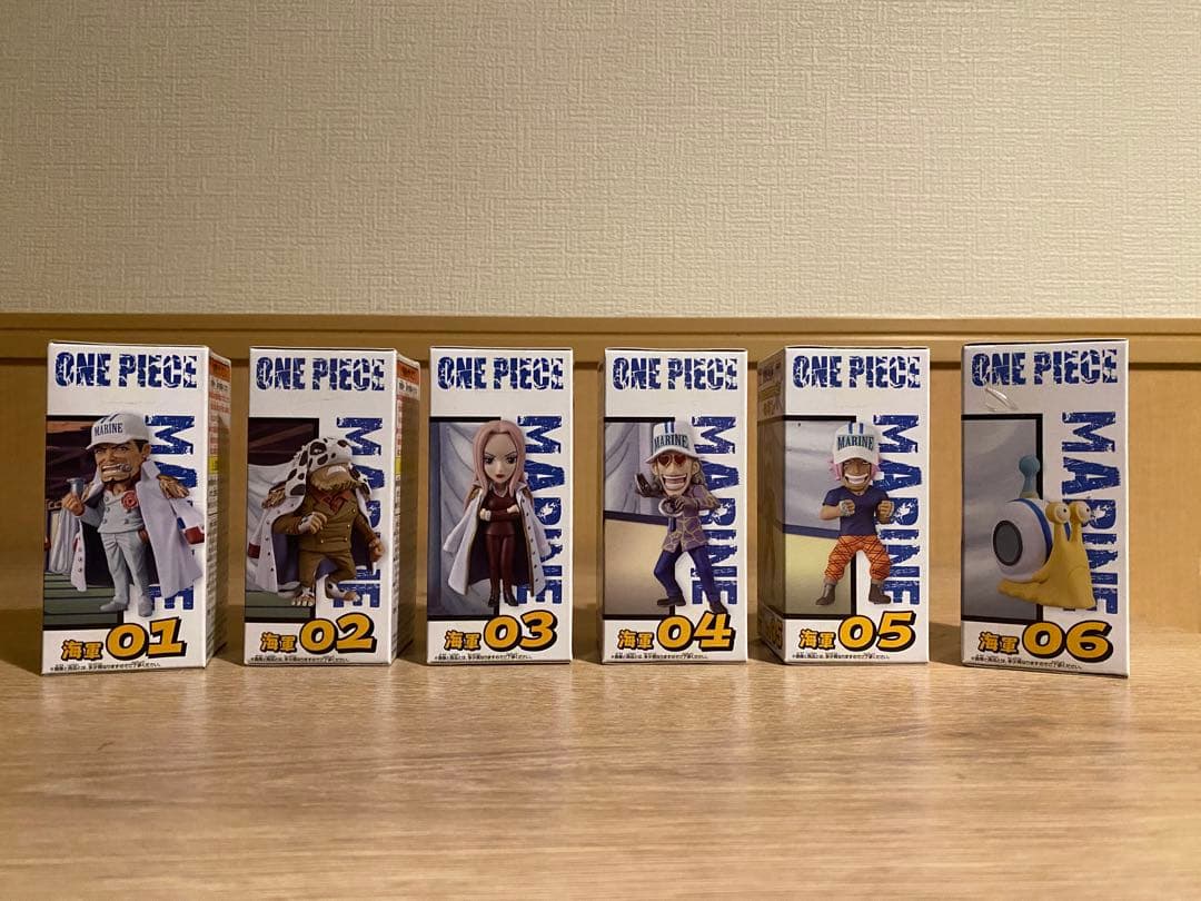 【SALE】フルセット 海軍 コレクタブル フィギュア ワンピース 稀少