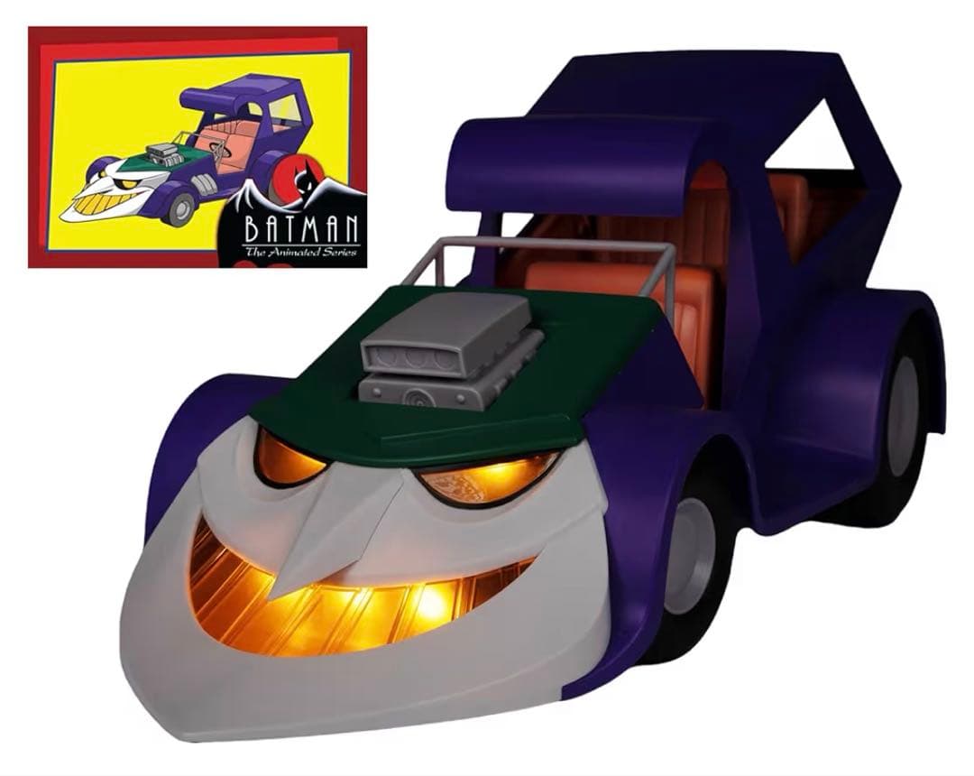 【未開封】バットマン アニメイテッド」ビークル ジョーカーモービル