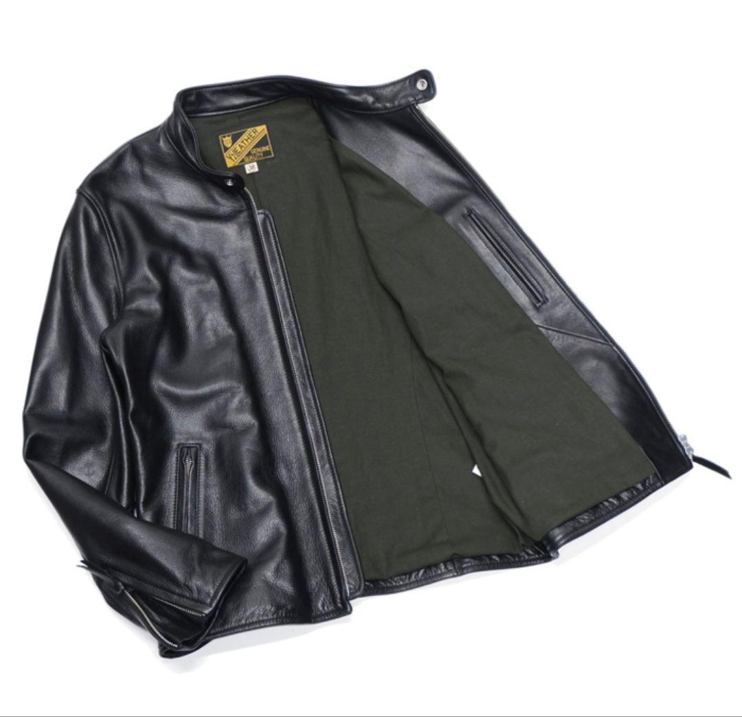 【美品】 Y'2 LEATHER　 SINGLE RIDERS　黒　サイズ42