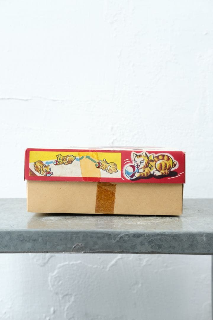 ブリキ 猫 ゼンマイ