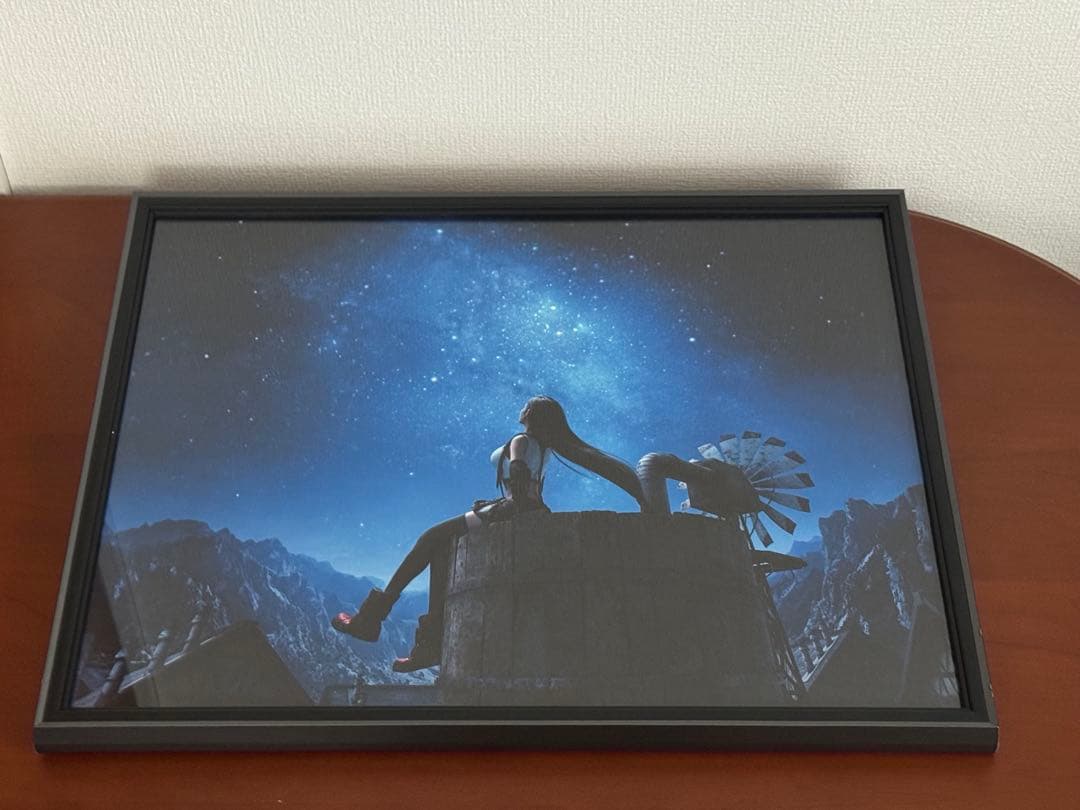 FINAL FANTASY VII リメイク複製原画 ティファ 高精彩キーアート