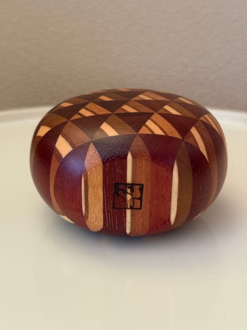 貴重★かなざし★金指勝悦★寄木細工★一輪挿し★花入れ★花瓶★箱根駅伝