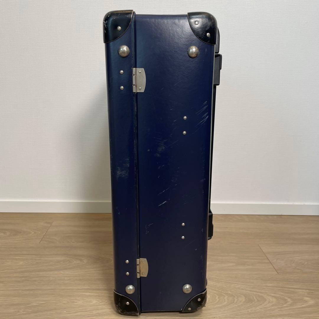 GLOBE TROTTER グローブトロッター スーツケース ネイビー 二輪