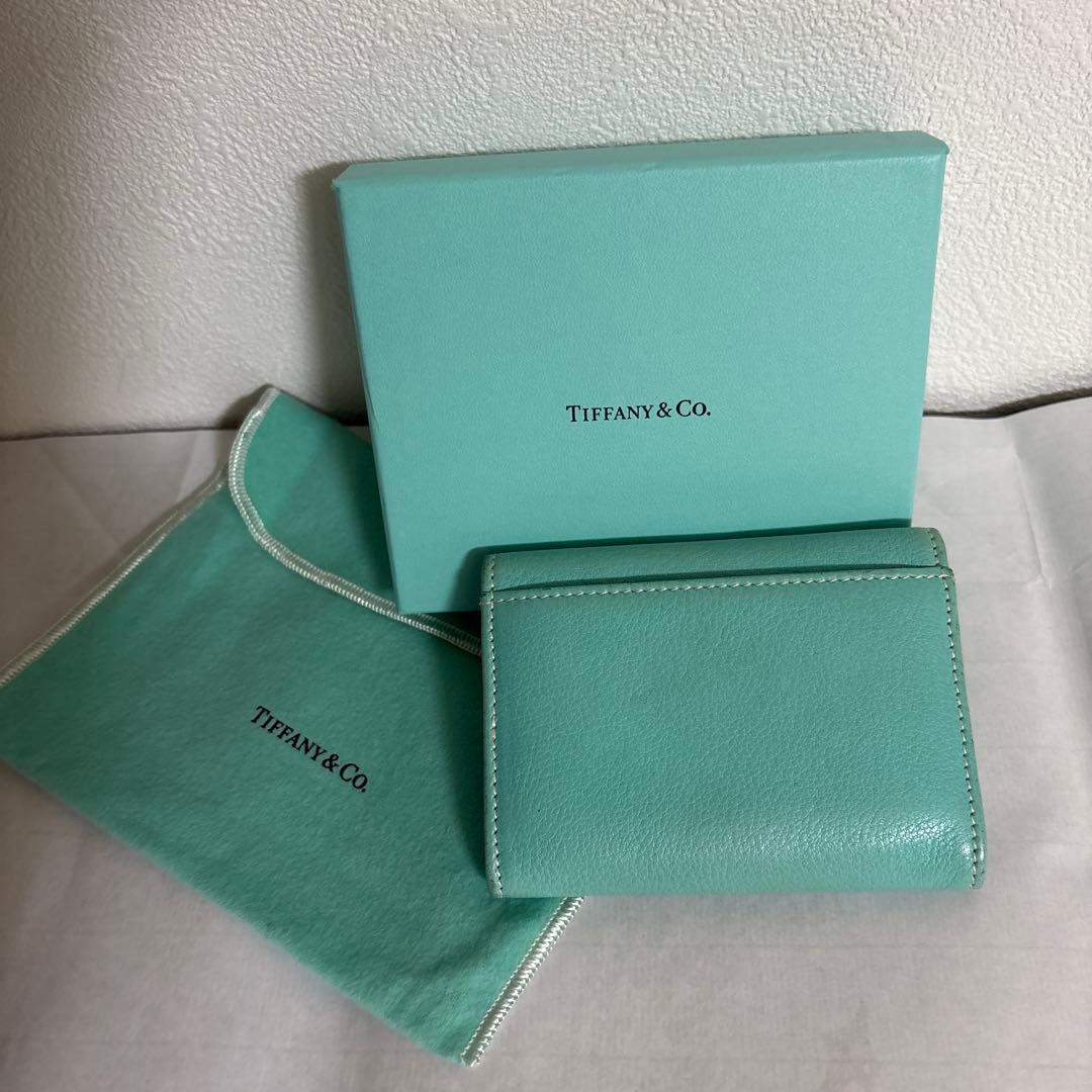 『セール』中(˃̵ᴗ˂̵) 明日まで! Tiffany ティファニー小銭&カード入れ