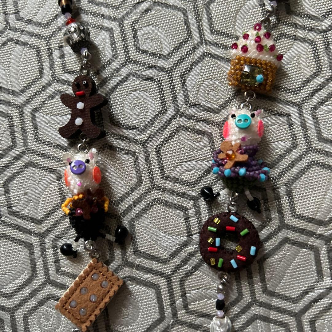 お値下げ　アルベロベロ　可愛い飾り、眼鏡ホルダー　新品