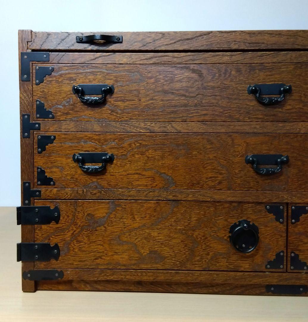 アンティーク からくり箪笥 レトロ和雑貨 囲碁