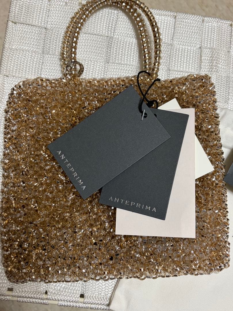 アンテプリマ　ワイヤーバッグ　スタンダードミニアトゥーラ　【新品未使用タグ付き】