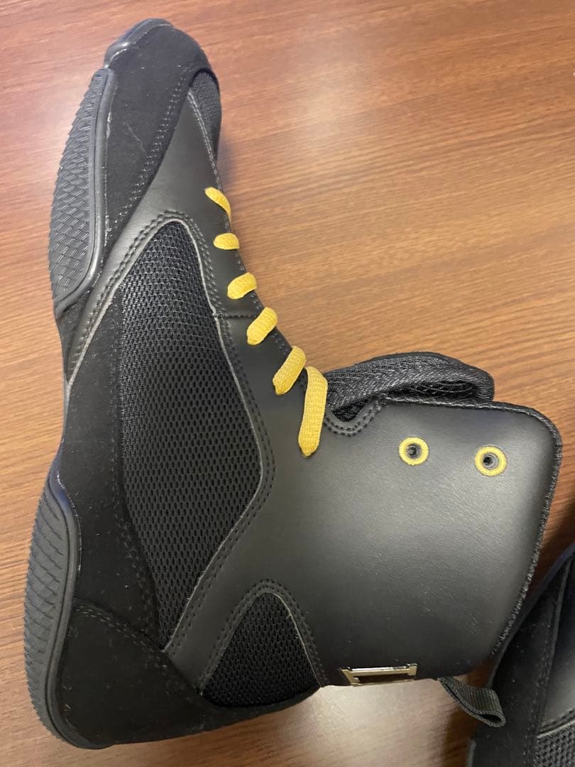 LEONE 1947 ボクシングシューズ ブラック/ゴールド