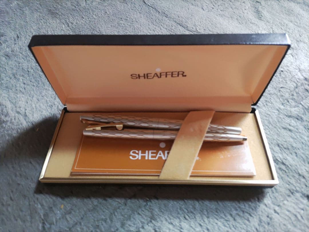 SHEAFFER シェーファー 万年筆 14k 585＋ボールペン　 アメリカ製