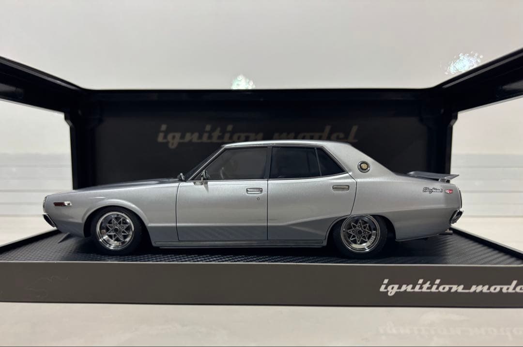 1/18ミニカー イグニッションモデル日産スカイライン　ヨンメリ【新品】カスタム