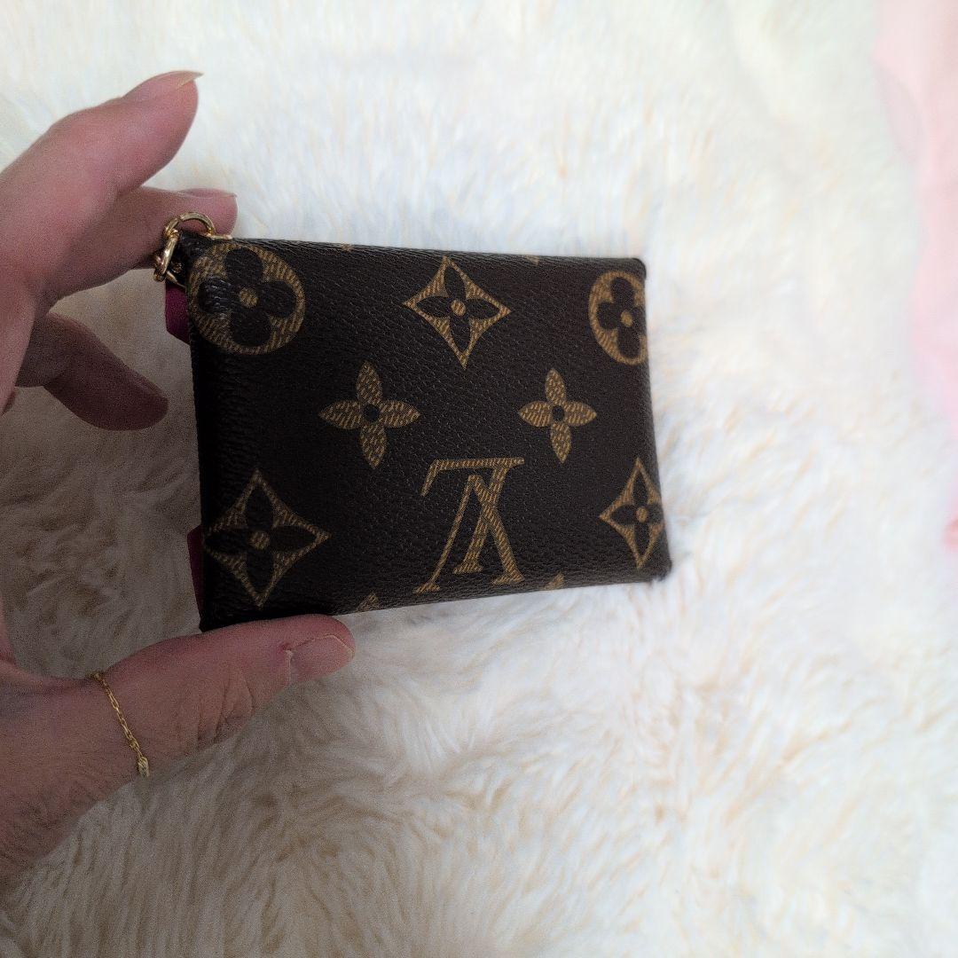 Louis Vuitton ケース ダークブラウン/ピンク・ノベルティ