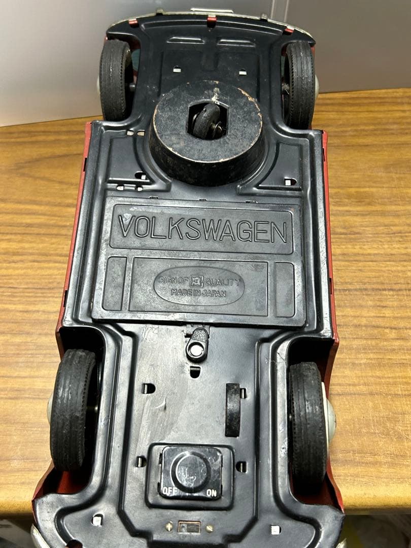 萬代屋 旧バンダイ フォルクスワーゲン　ビートル　ブリキ 日本製 バンダイ