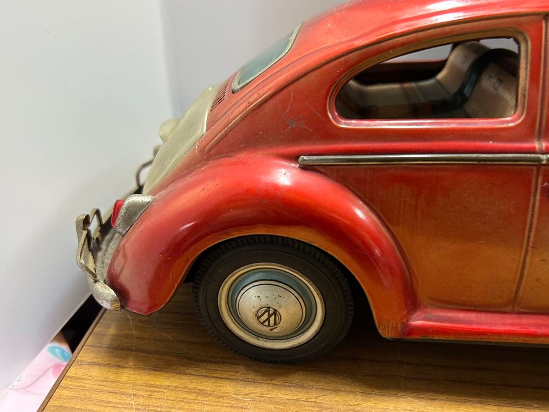 萬代屋 旧バンダイ フォルクスワーゲン　ビートル　ブリキ 日本製 バンダイ