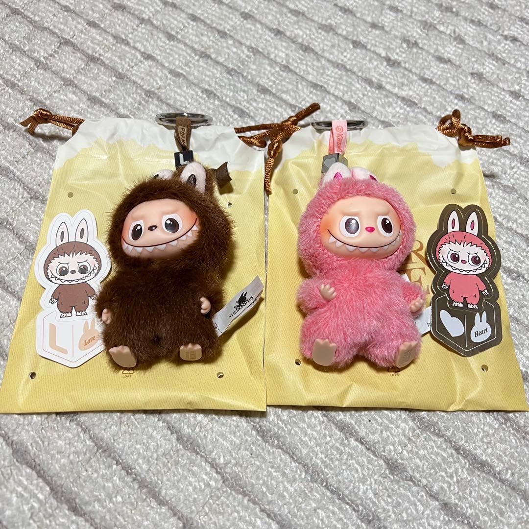 ポップマート ラブブ イニシャル シークレット ハート♡ L 2点セット