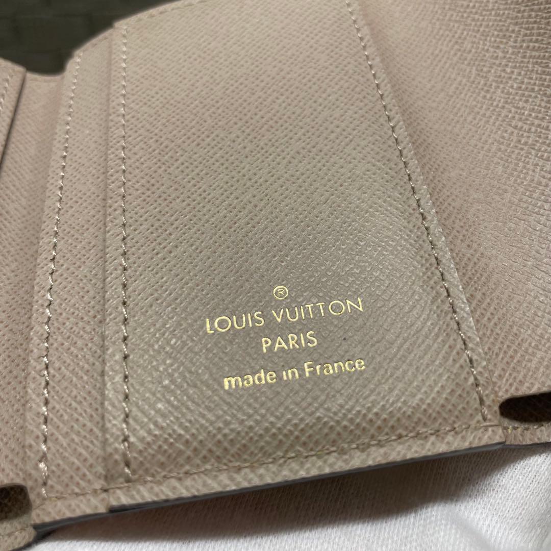 ブ*休様 訳あり　LOUIS VUITTON ポルトフォイユ・ツイスト ベージュ