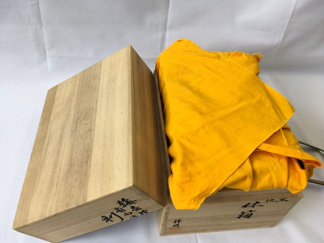 利休箱　輪島塗　祥明　箱瀬淳一作