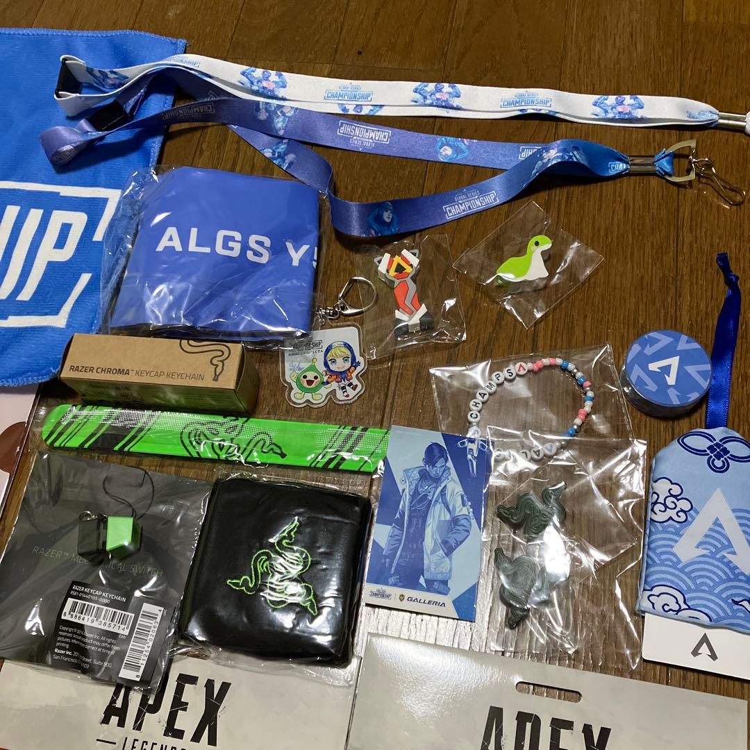 Apex ALGS 札幌　来場者限定グッズ CHAMPIONSHIP ノベルティ