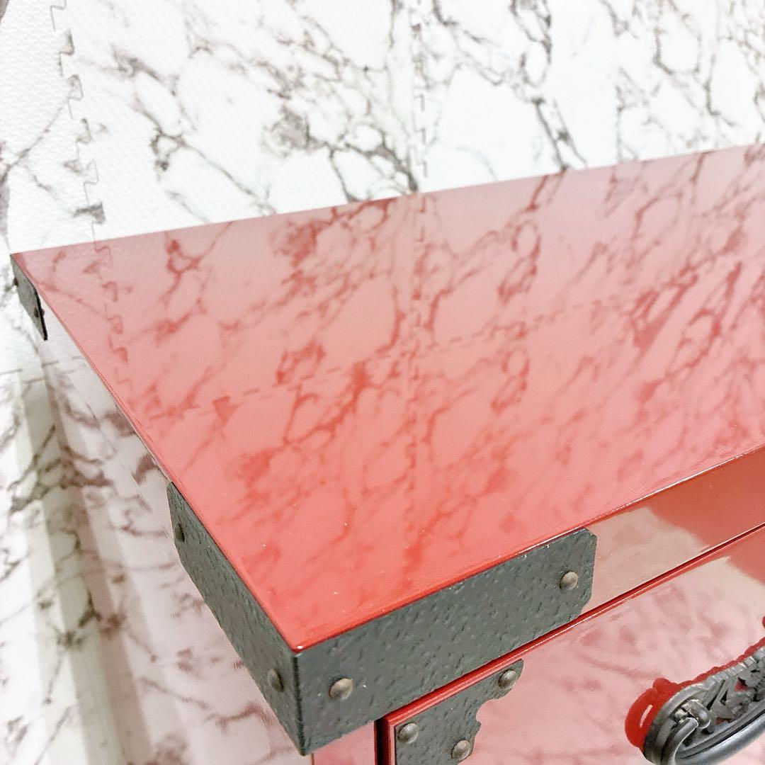 仙台箪笥 五段 赤家具 鉄金具 和箪笥 伝統工芸 和家具